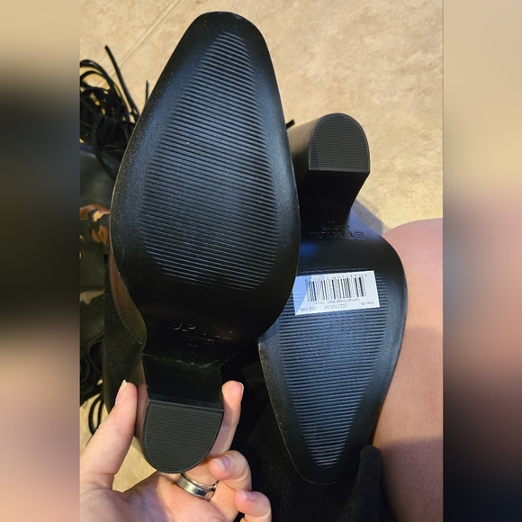 NWT Free People Spell Sannah Fringe Leather Cowboy Boots - Picture 6 of 6